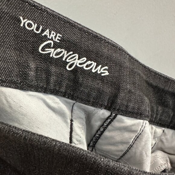 LEE Style Up Pull on Jeans Boot cut Black Size 4 Petite - Picture 6 of 7